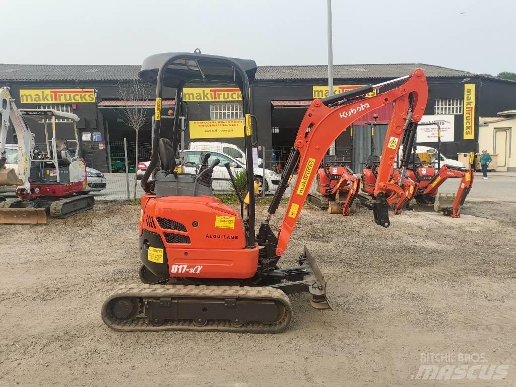 Kubota U 17-3 Mini rýpadla < 7t