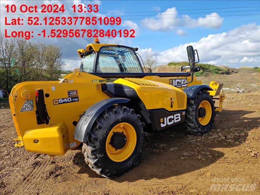 JCB 540-140 Teleskopické manipulátory