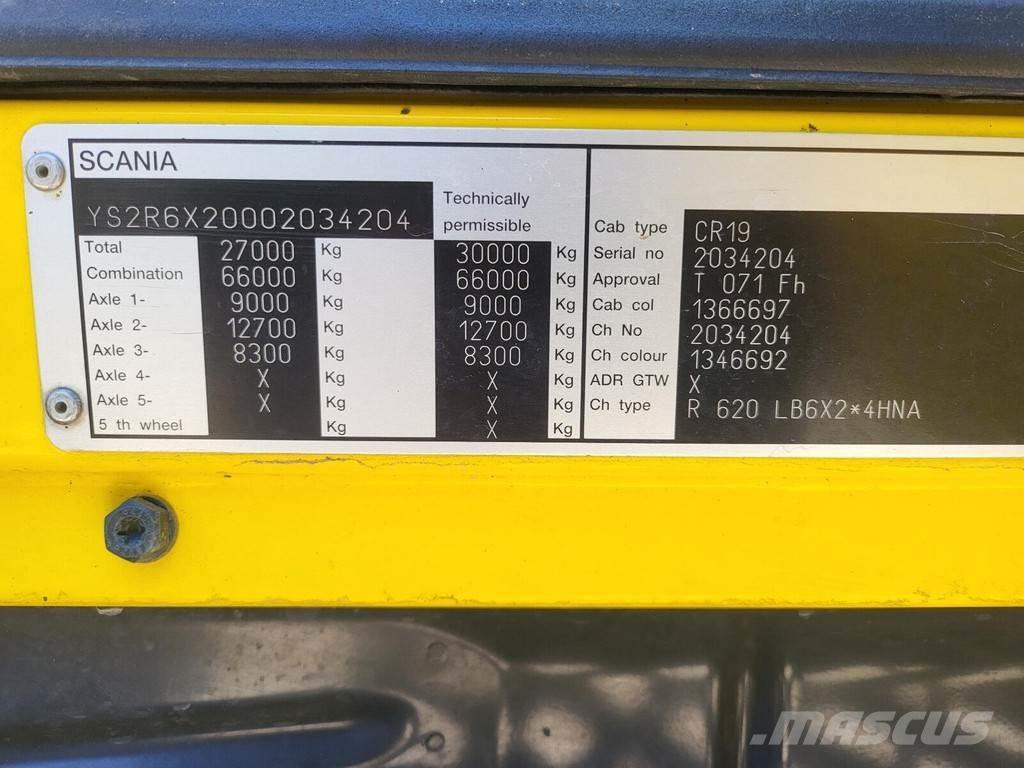 Scania R620 6X2*4 Sklápěče