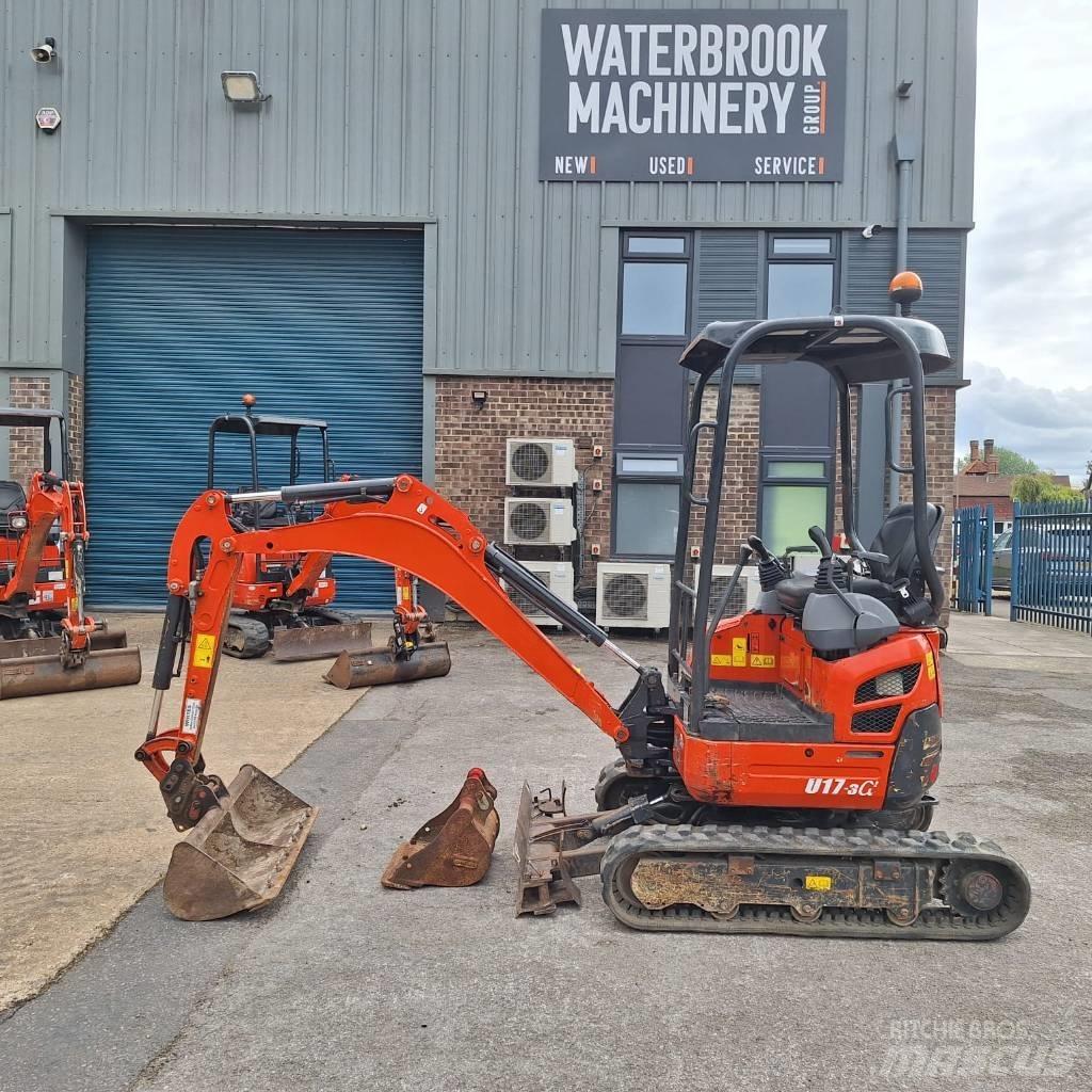 Kubota U 17-3 Mini rýpadla < 7t