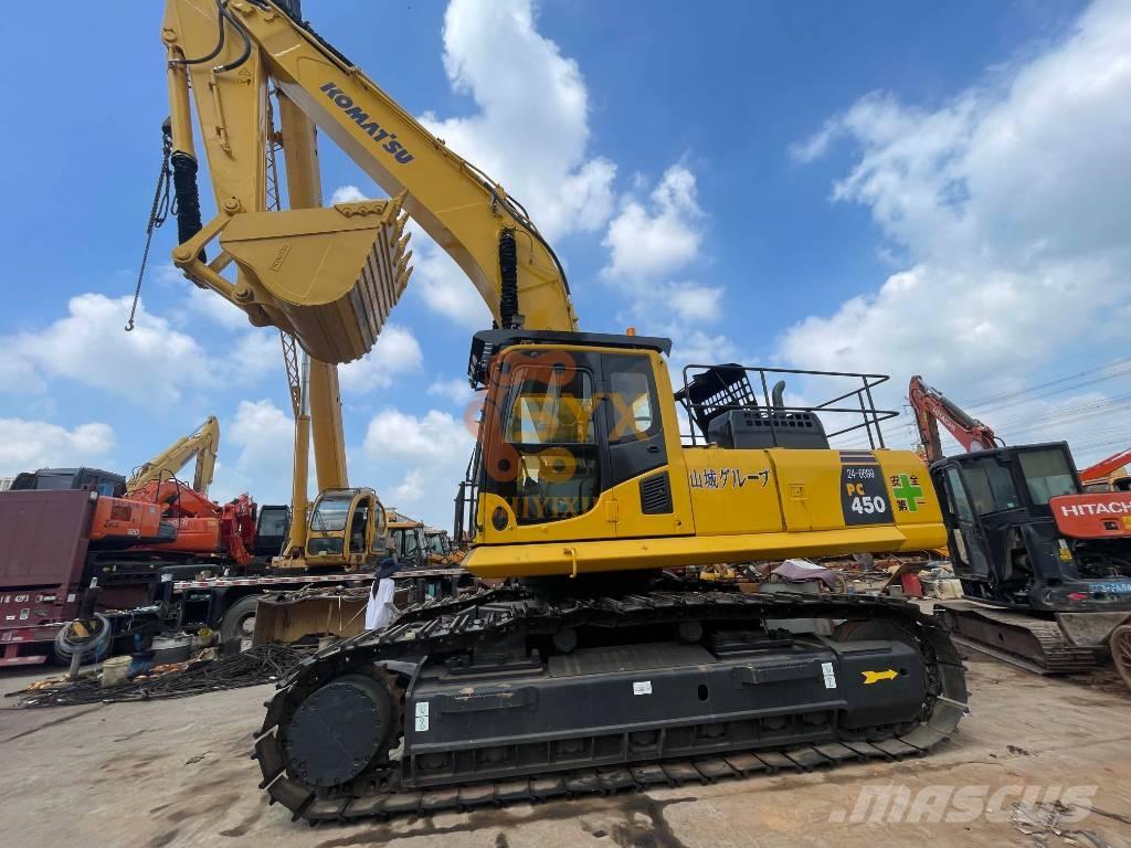 Komatsu PC 450-8 Pásová rýpadla