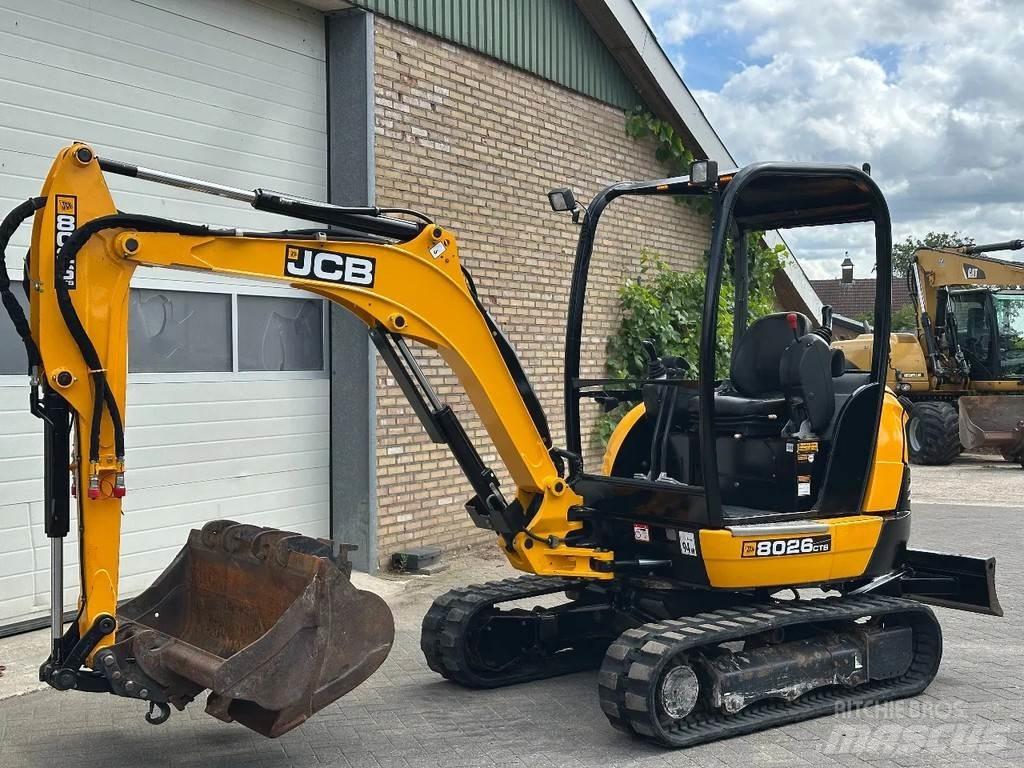 JCB 8026 Mini rýpadla < 7t