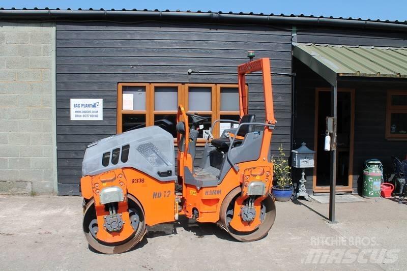 Hamm HD 12 Tandemové válce