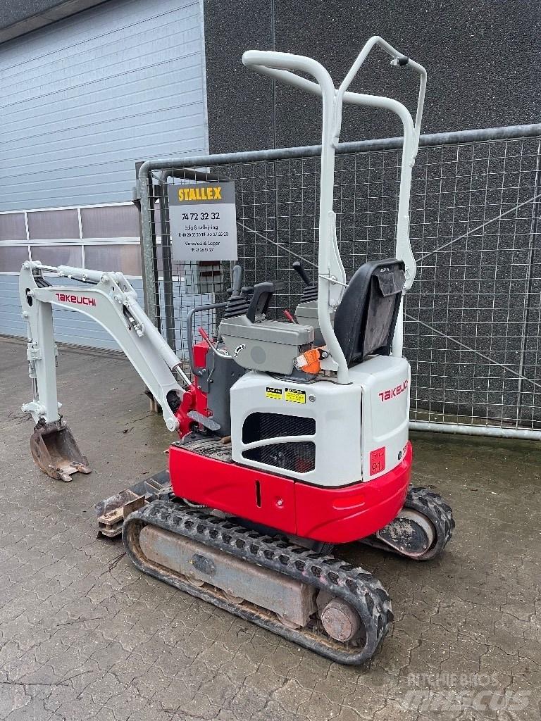 Takeuchi TB210R Mini rýpadla < 7t