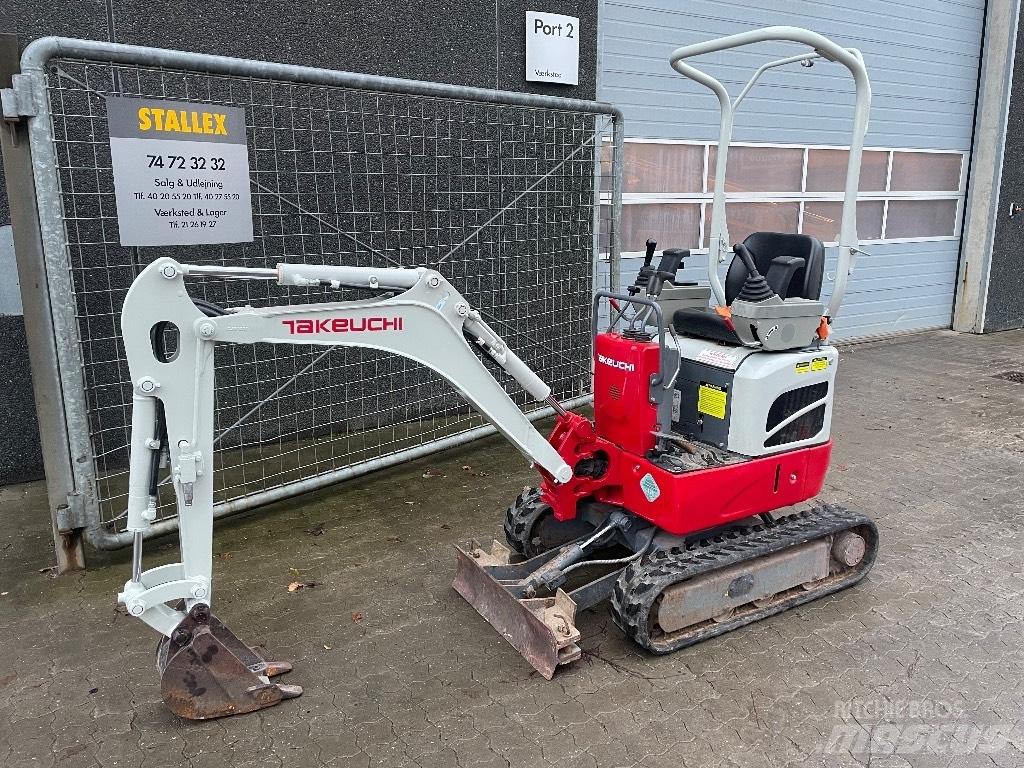 Takeuchi TB210R Mini rýpadla < 7t