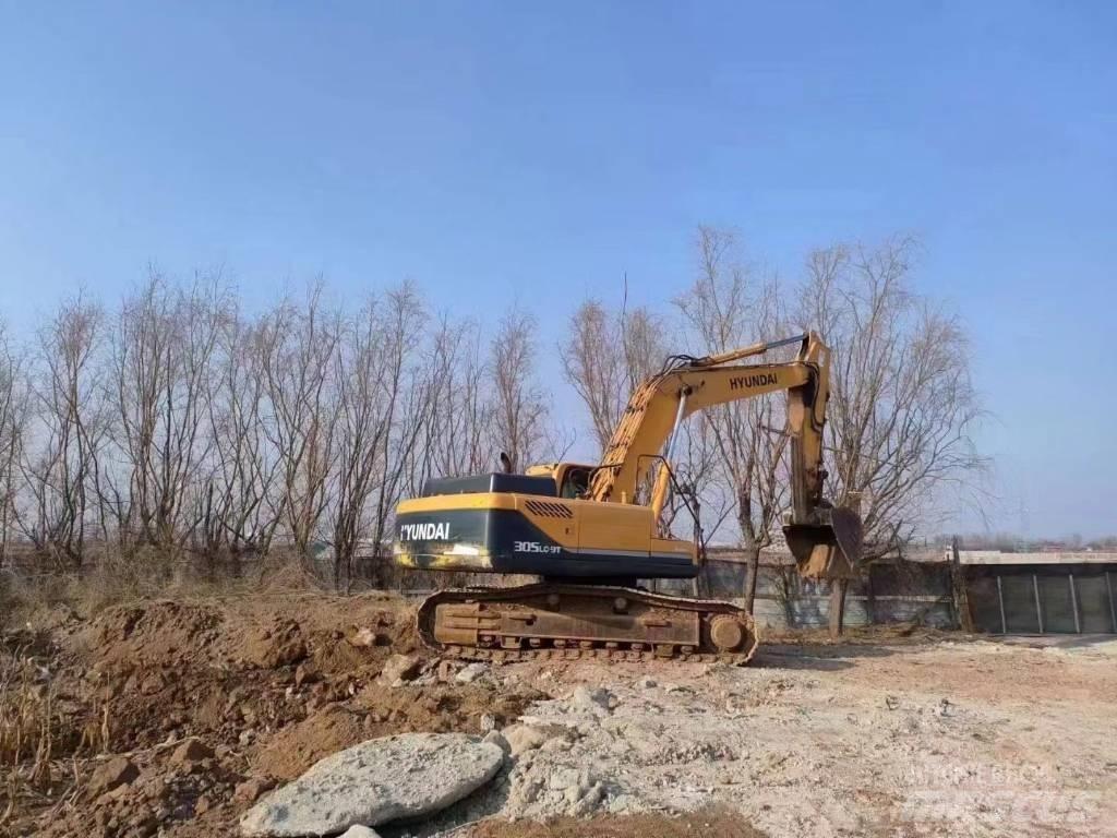 Hyundai R305LC-9T Kolová rýpadla