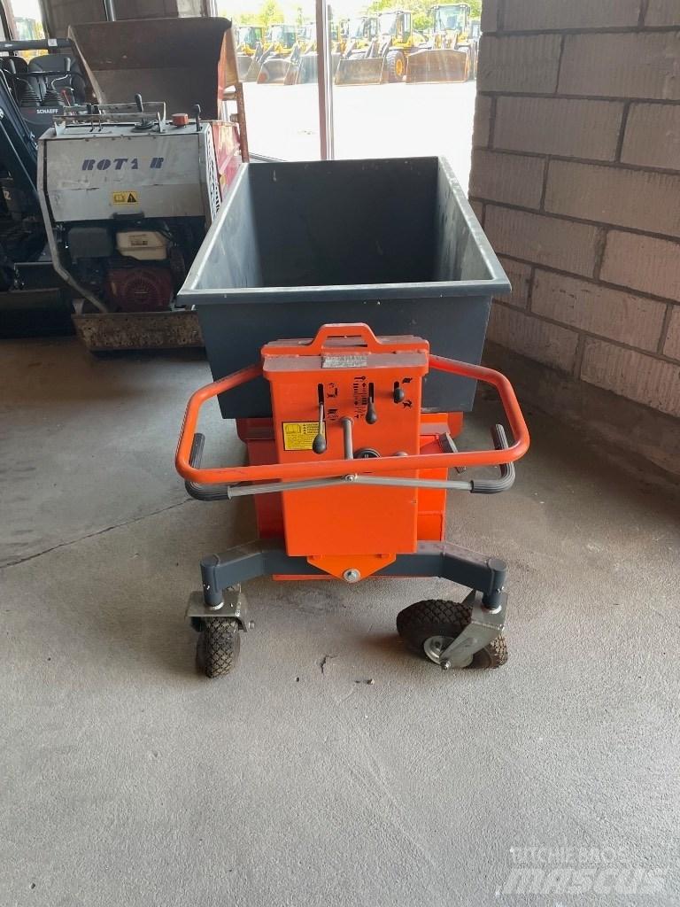 RCD 1100E motorbør Vyklápěcí dempry