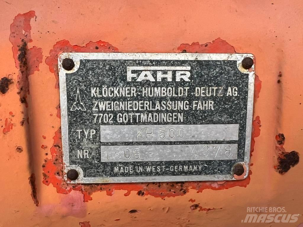 Deutz-Fahr KH 500 DN Obraceče a shrabovače sena