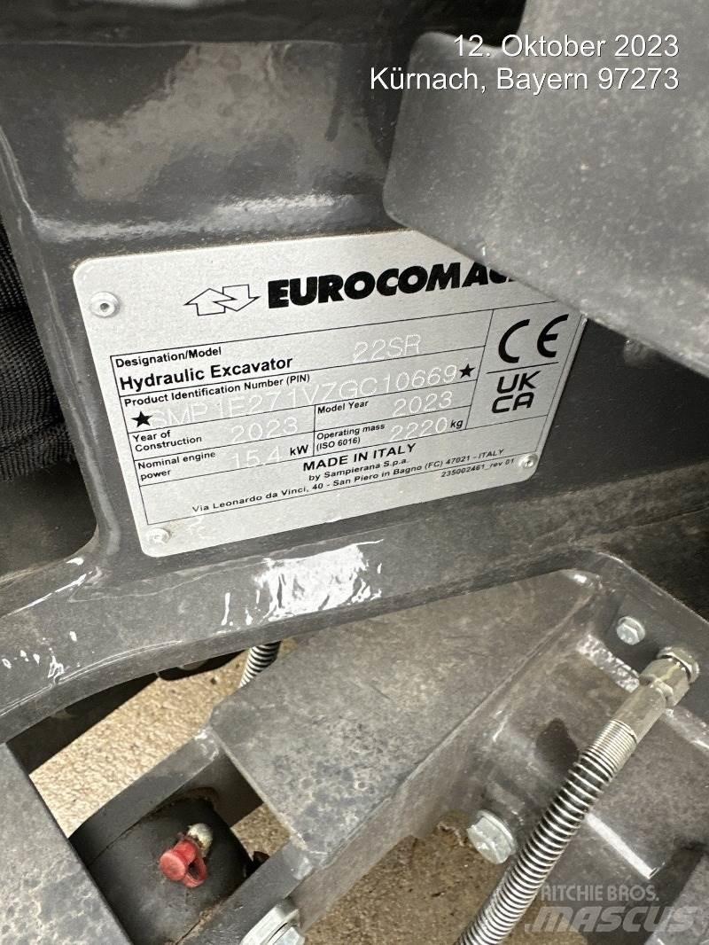 Eurocomach 22SR Mini rýpadla < 7t