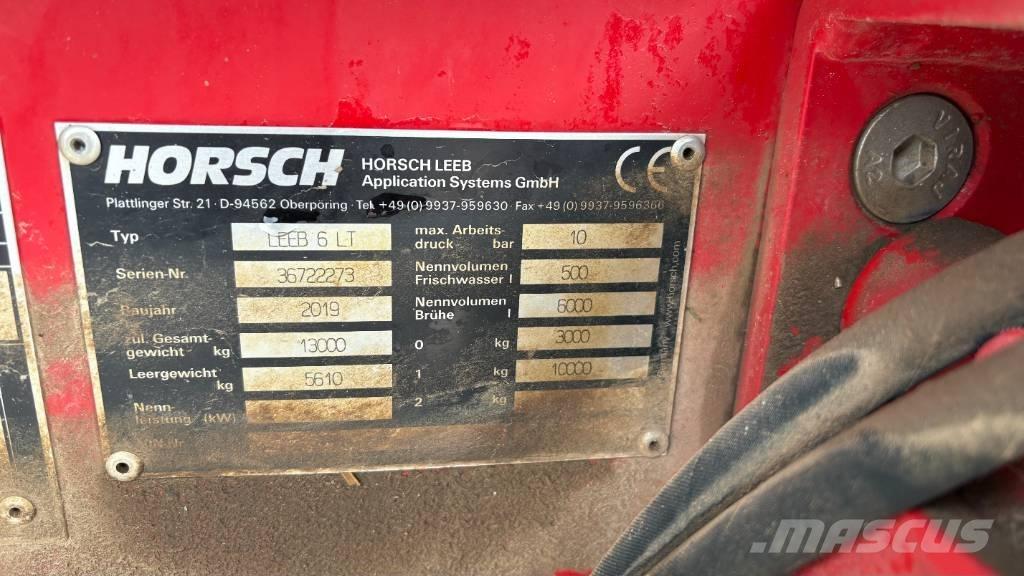 Horsch Leeb 6 LT Tažené postřikovače