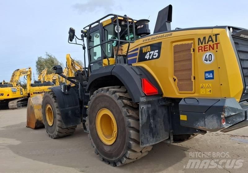 Komatsu WA475-10E0 Kolové nakladače