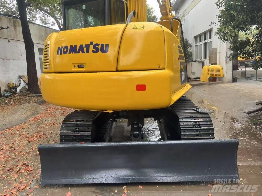 Komatsu PC 70 Pásová rýpadla