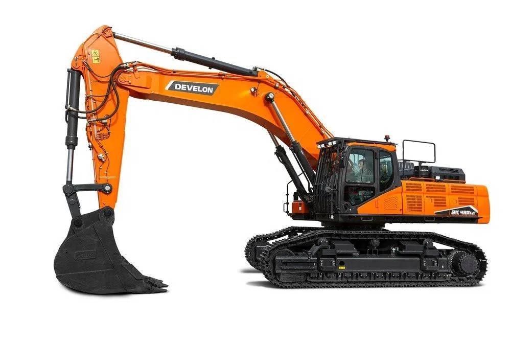 Doosan DX490LC-7 Pásová rýpadla