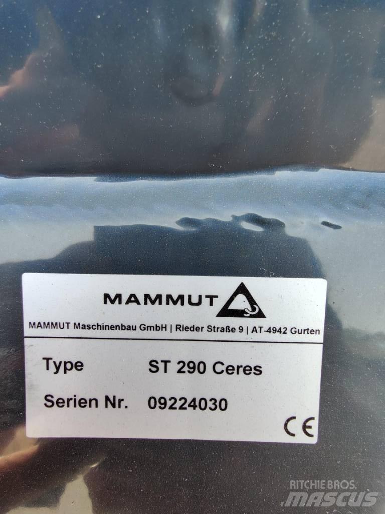 Mammut ST 290 Ceres Stroje na sklizeň pícnin-příslušenství