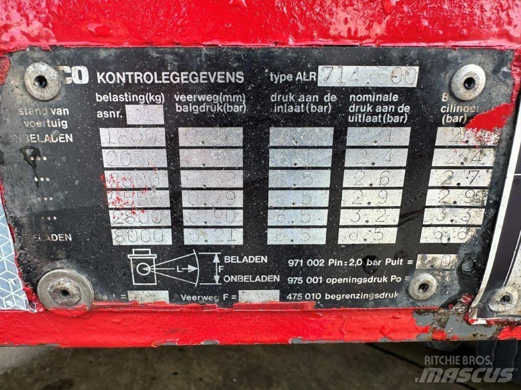 Jumbo MV 160 L Valníkové návěsy/Návěsy se sklápěcími bočnicemi