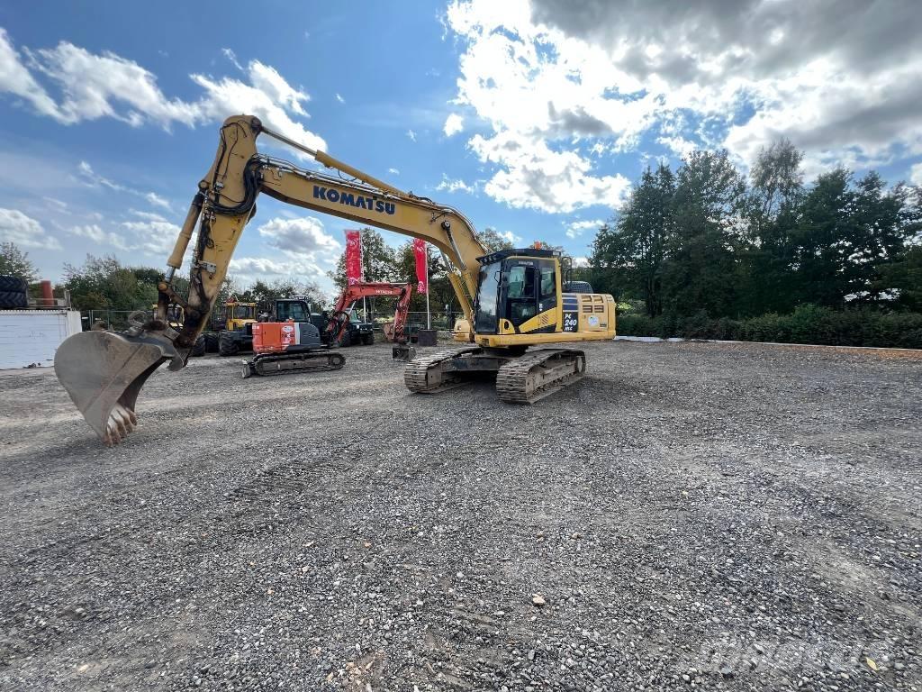 Komatsu PC 240 NLC Pásová rýpadla