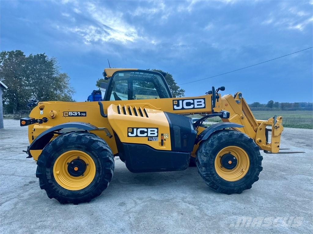 JCB 531-70 Agri Teleskopické nakladače pro zemědělství