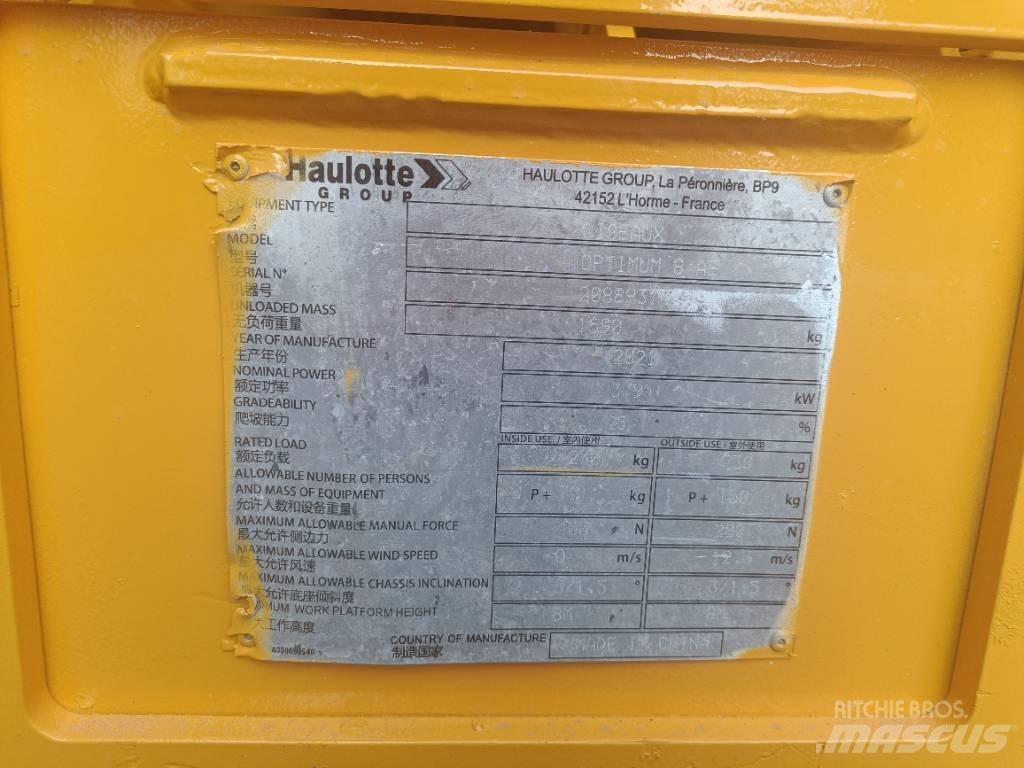 Haulotte OPTIMUM 8 Nůžková zvedací plošina