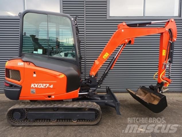 Kubota kx027-4 Mini rýpadla < 7t
