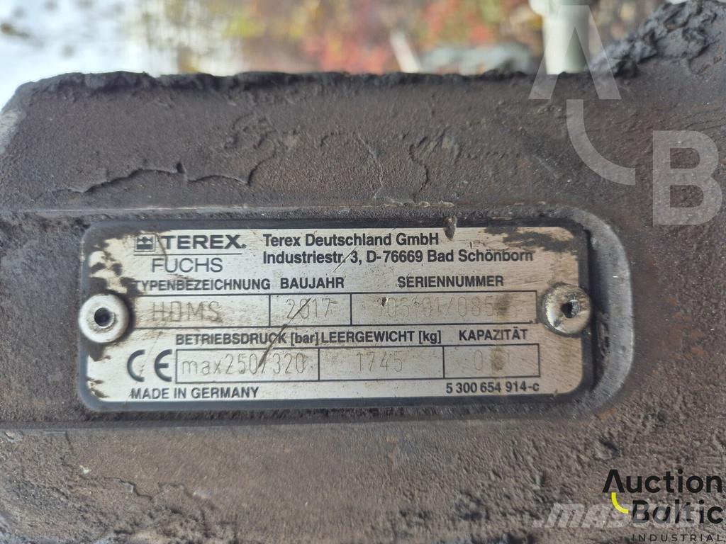 Terex HDMS Klešťové drapáky