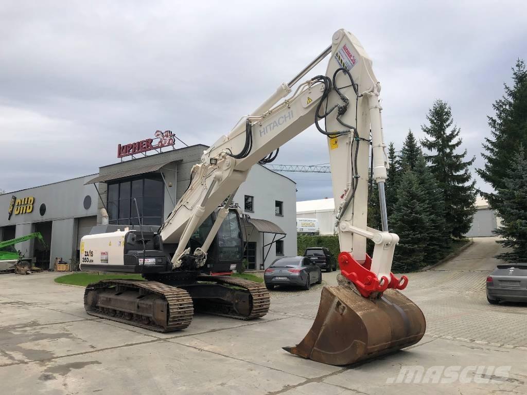 Hitachi ZX350LCN-5B Pásová rýpadla
