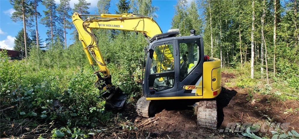 New Holland E75CSR Pásová rýpadla