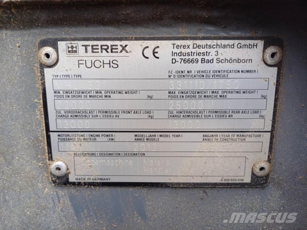 Fuchs MHL 331 Stroje pro manipulaci s odpadem