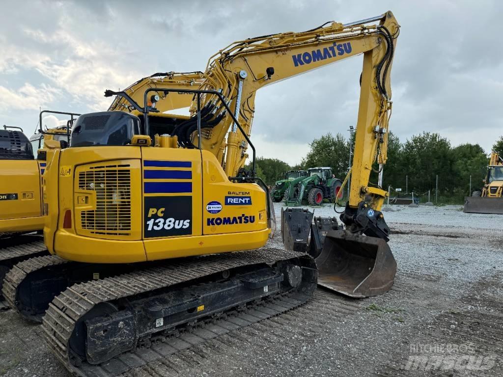 Komatsu PC138US-11E0 Pásová rýpadla