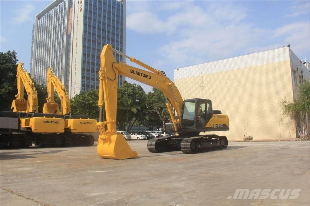 Sumitomo SH240 Pásová rýpadla