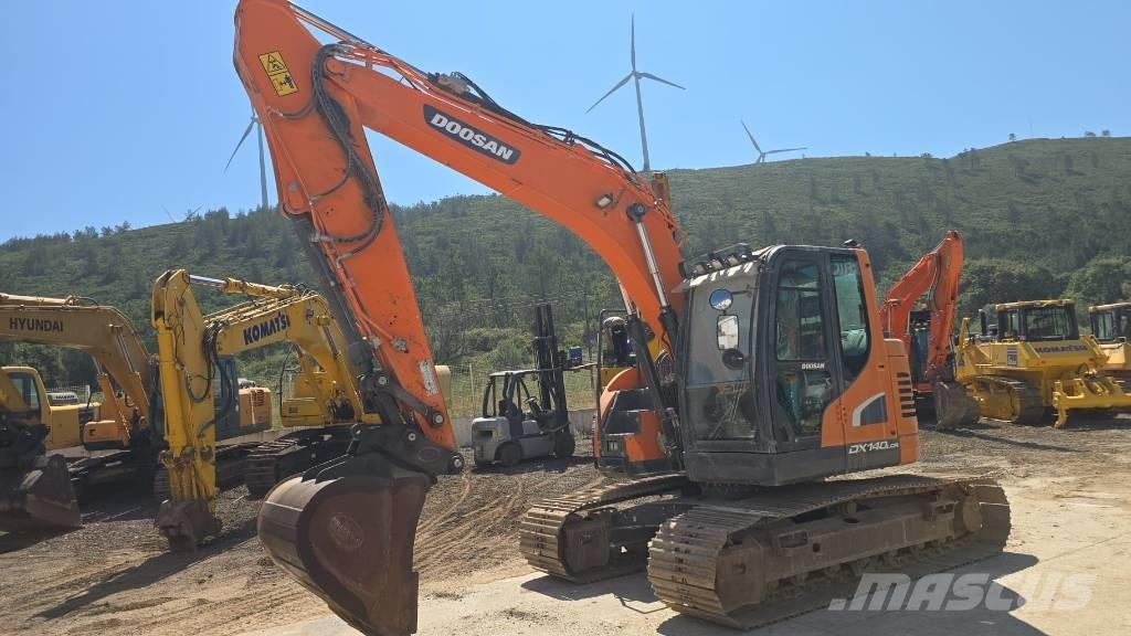 Doosan DX140LCR-5 Pásová rýpadla