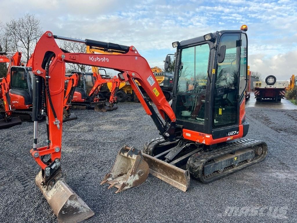 Kubota U 27-4 Mini rýpadla < 7t