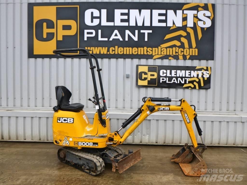 JCB 8008 CTS Mini rýpadla < 7t
