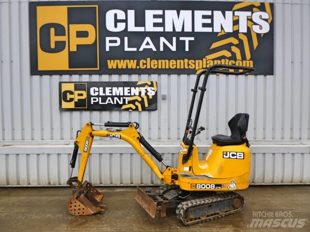 JCB 8008 CTS Mini rýpadla < 7t