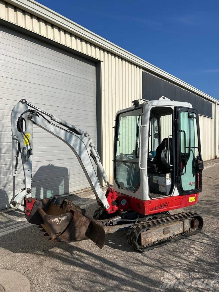 Takeuchi TB216 Mini rýpadla < 7t