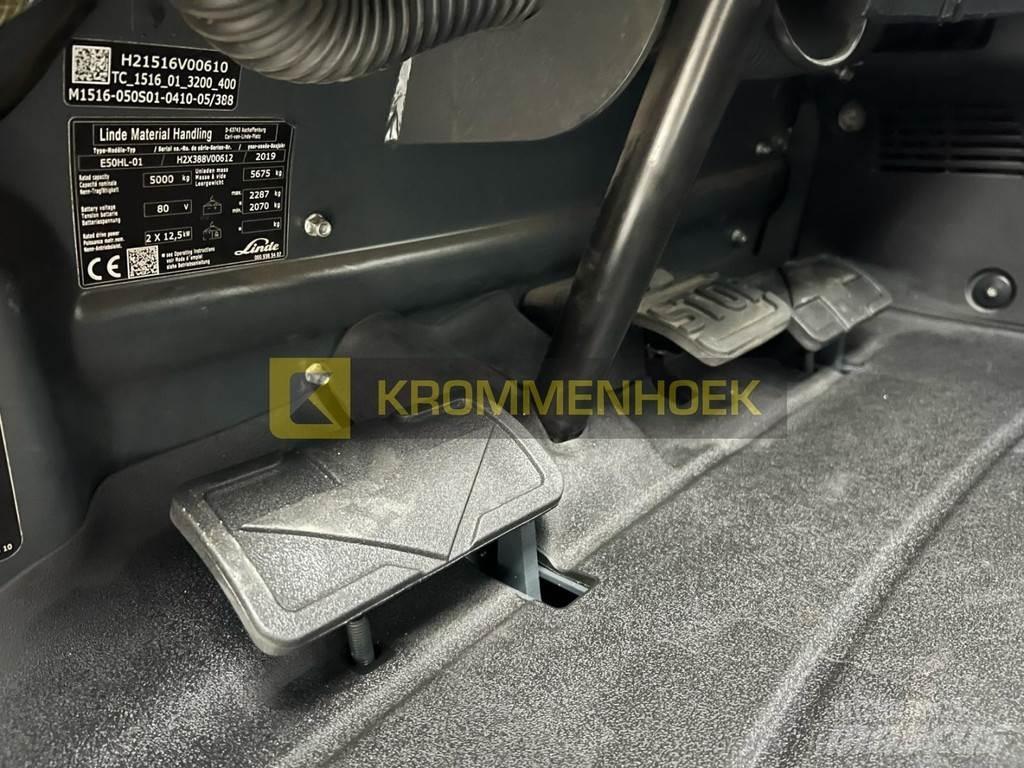 Linde E 50 HL Akumulátorové vozíky