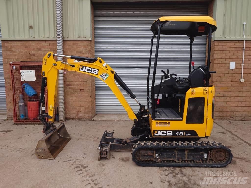 JCB 18 Z Mini rýpadla < 7t
