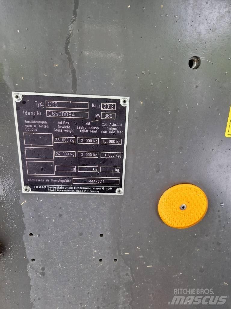 CLAAS Lexion 760 TT Sklízecí mlátičky