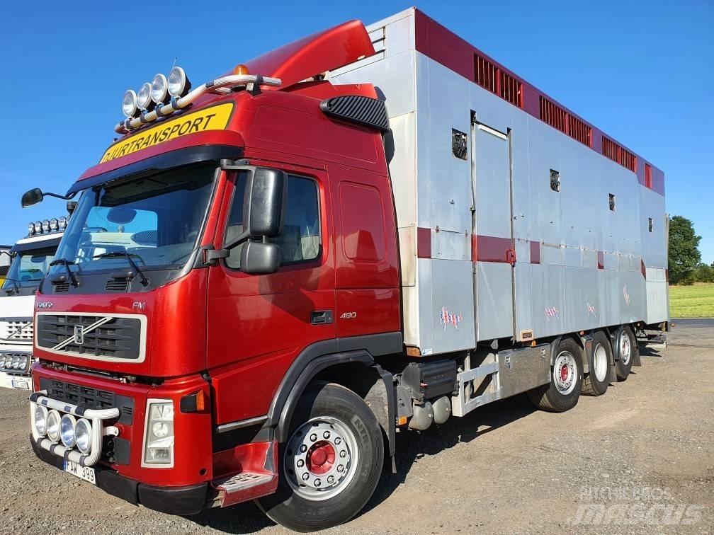 Volvo FM12 Vozy na přepravu zvířat