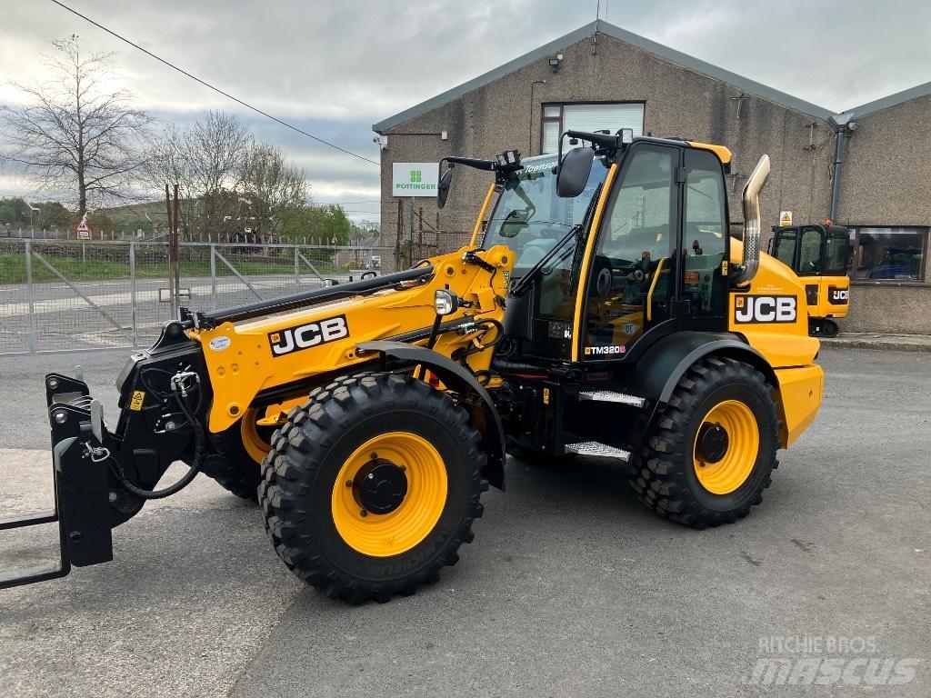 JCB TM320S Teleskopické nakladače pro zemědělství
