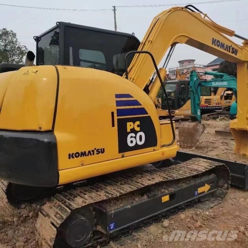 Komatsu PC 60 Pásová rýpadla