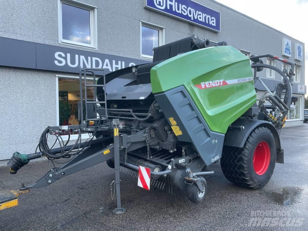 Fendt Rotana 160 V Lis na válcové balíky