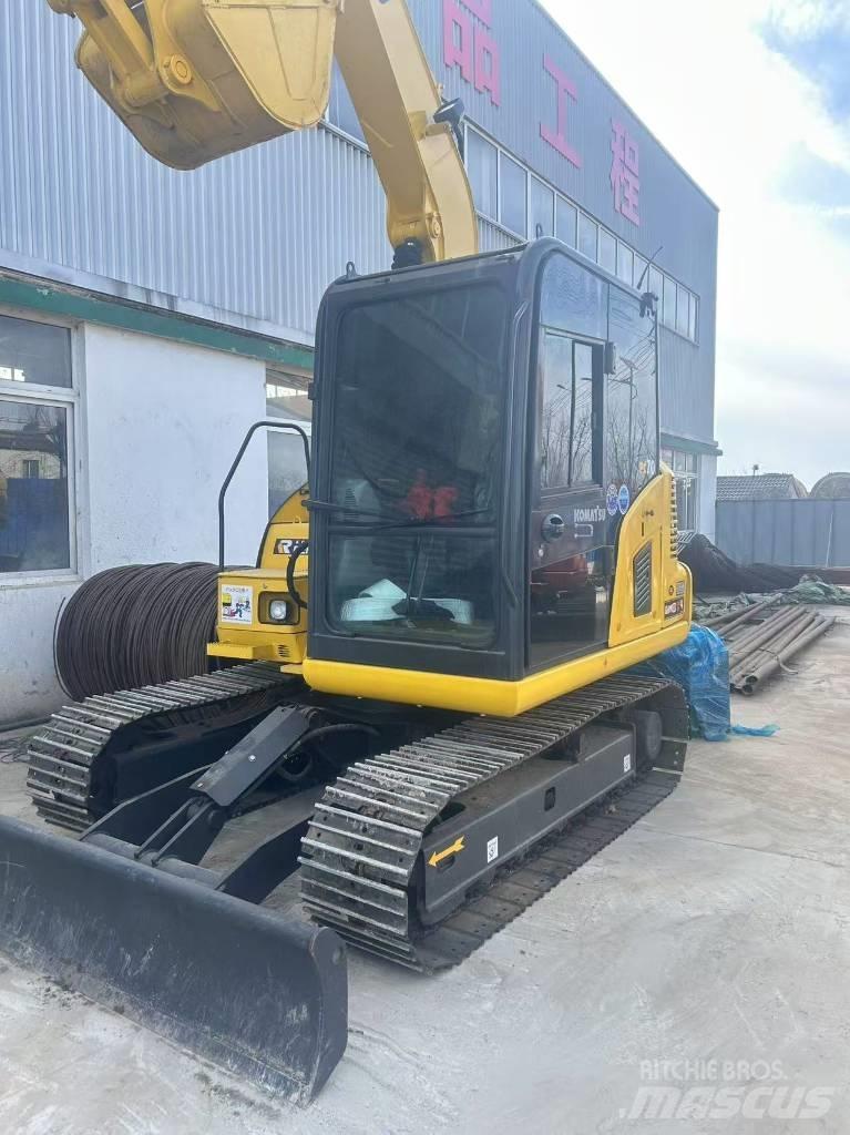 Komatsu PC 70 Pásová rýpadla