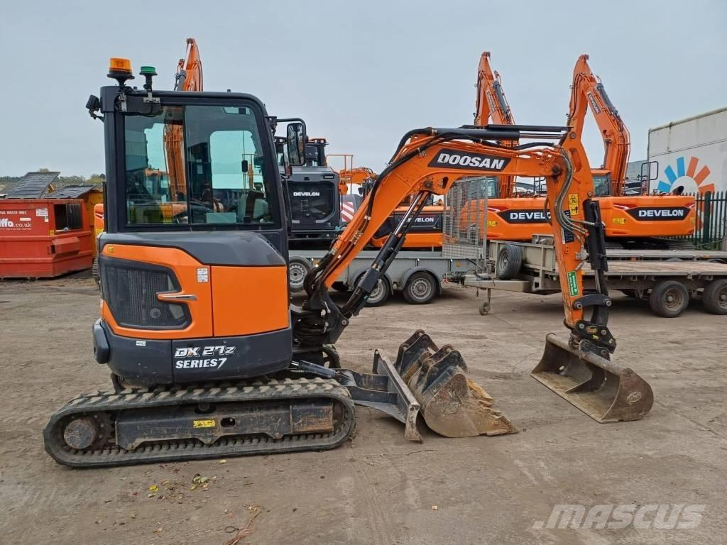 Doosan DX 27 Z - 7 Mini rýpadla < 7t