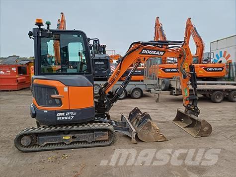 Doosan DX 27 Z - 7 Mini rýpadla < 7t