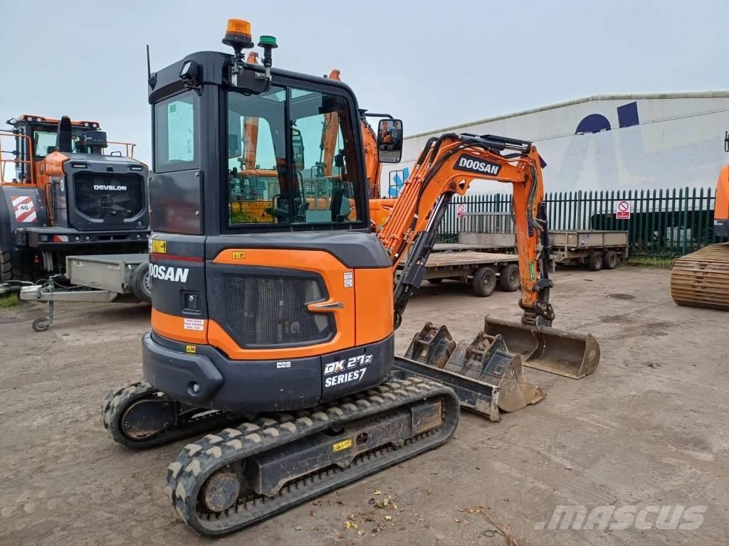 Doosan DX 27 Z - 7 Mini rýpadla < 7t