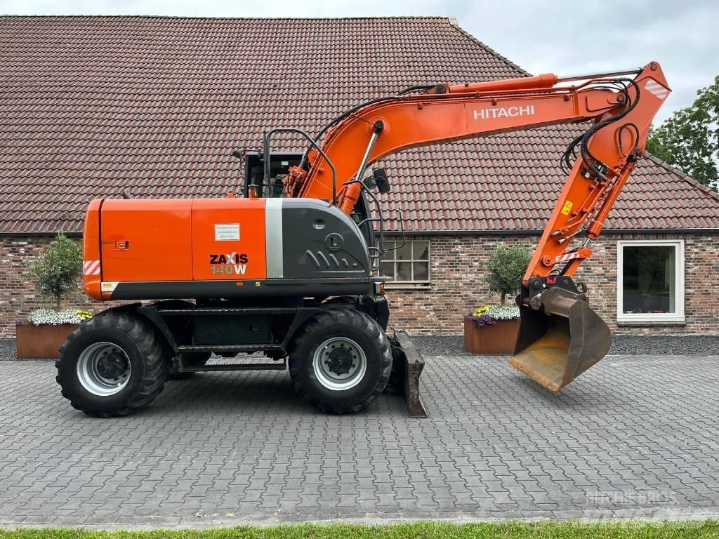 Hitachi ZX 140 W-3 Kolová rýpadla
