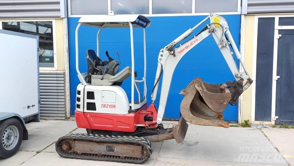 Takeuchi TB 215 R Mini rýpadla < 7t