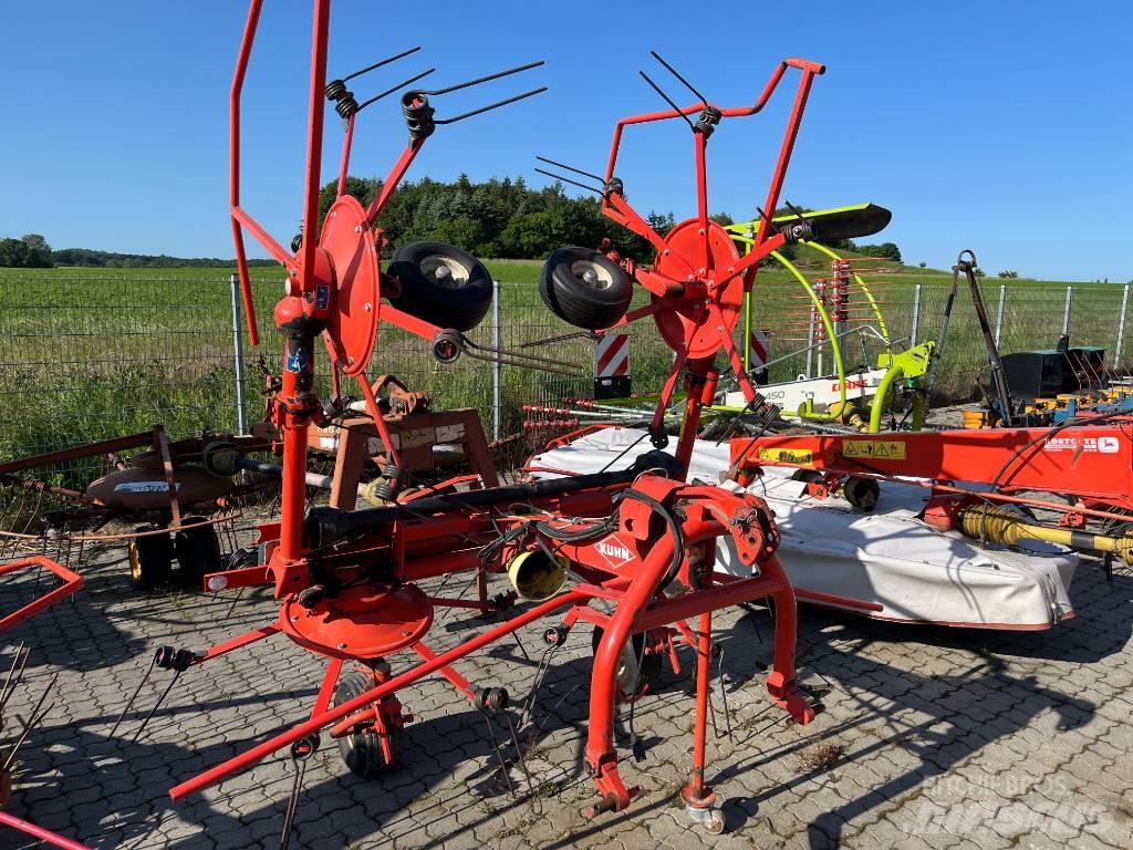 Kuhn GF 5001 M H Obraceče a shrabovače sena