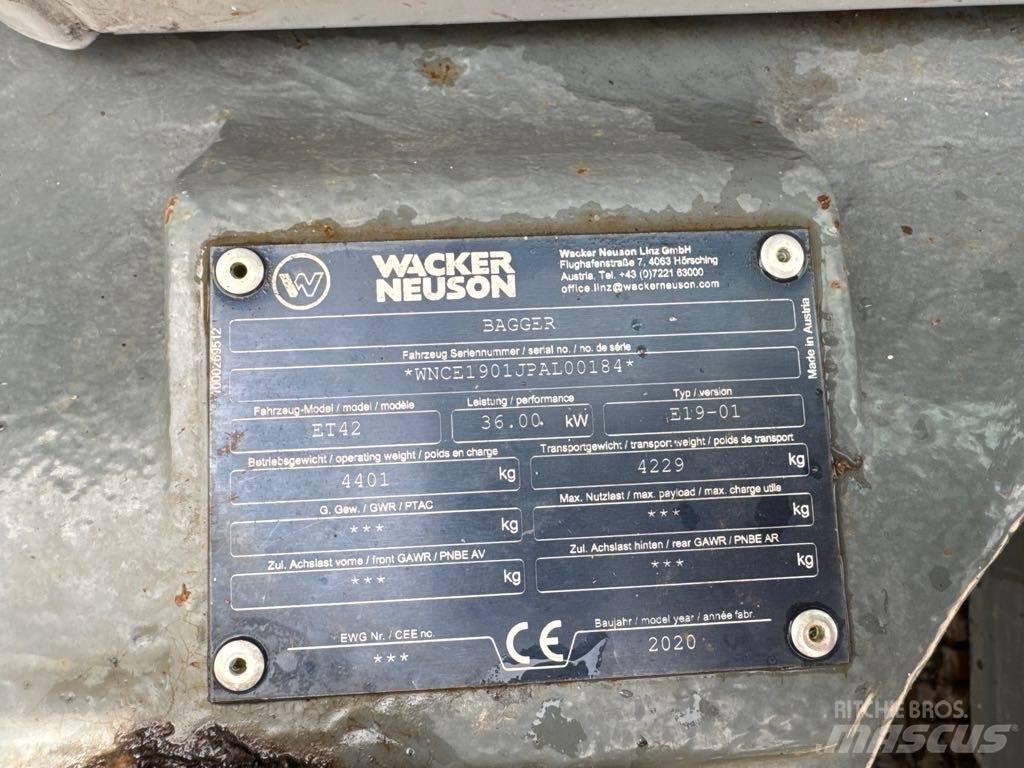 Wacker Neuson ET42 Pásová rýpadla