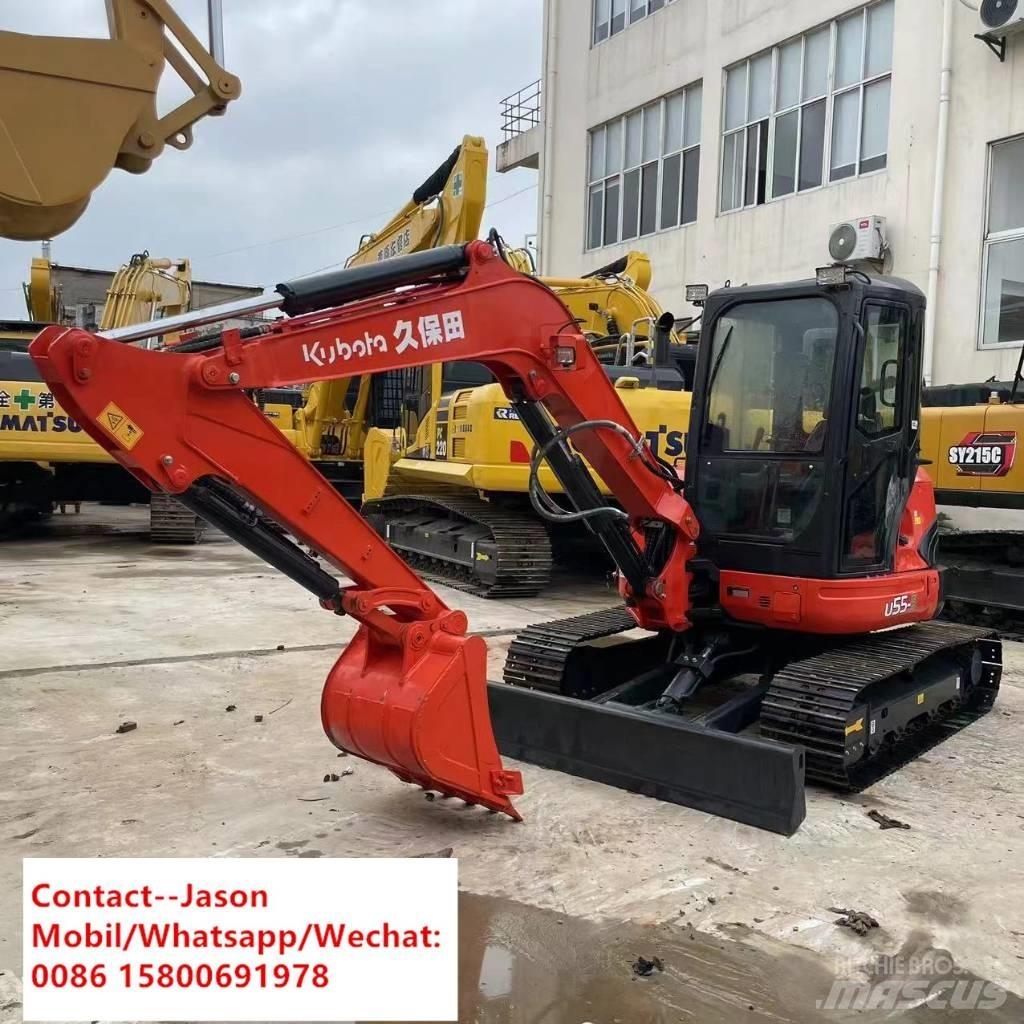 Kubota U55-5 Mini rýpadla < 7t